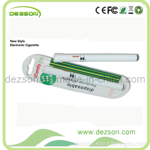 Promotional Green Icandy Disposable Ecig Blister Packing with 500 Puffs